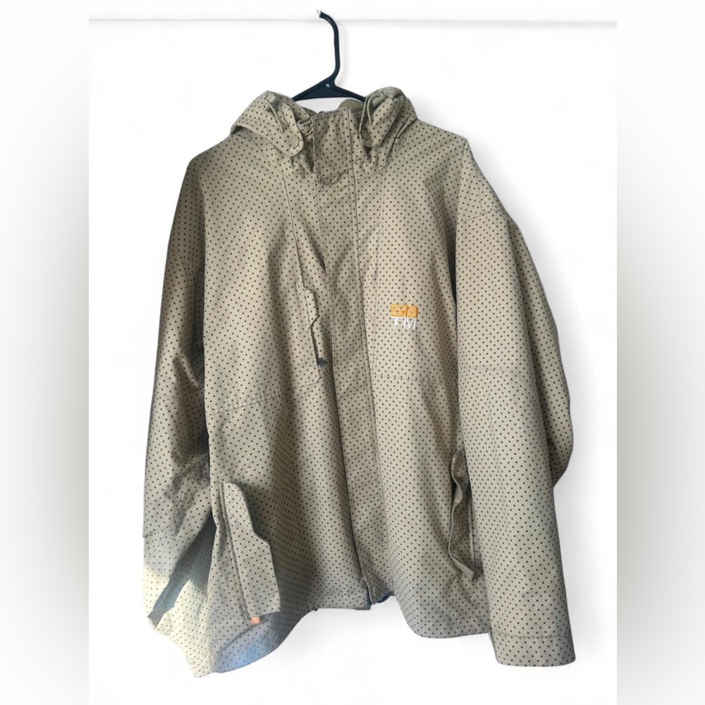 Special Blend 10K Snowboard Jacket Tan Polka Dot Men’s L Ski Coat